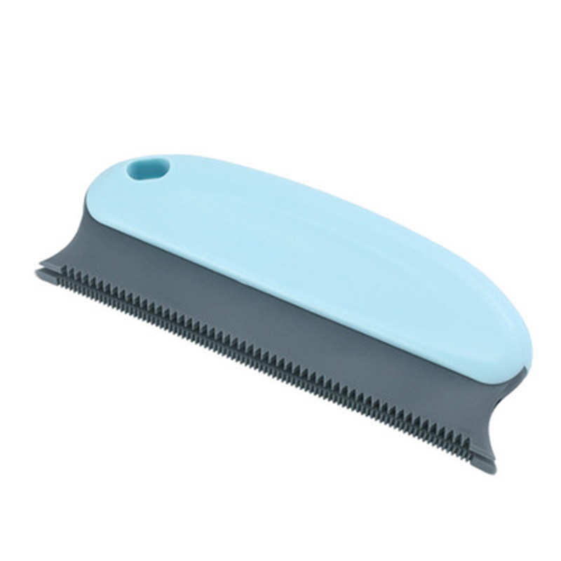 Light blue reusable pet hair detailer